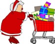 mrs santa shopping