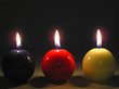 color candles