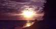 sunset couple