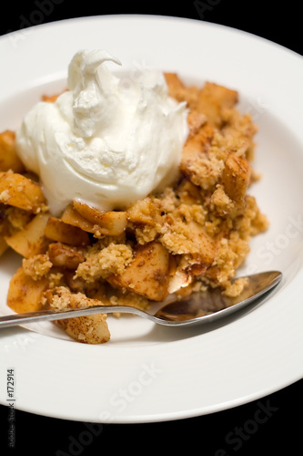 Photo: apple crumble apple crumble