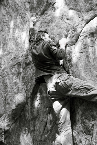 Photo: climbing granit climbing granit