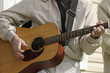 strumming