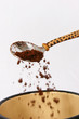 coffee being prepared