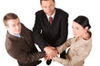 business team 4 -isolated