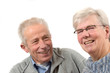 older couple having fun