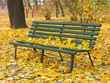 lonely park bench