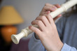 flute et mains