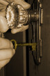 Foto: unlocking the door to sucess. unlocking the door to sucess.