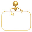 blank presentation frame