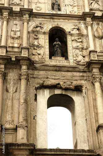 ruins of st paul church in macau