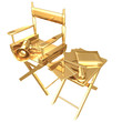 gilded directors set 3d