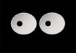 eyes looking left