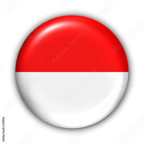 indonesian flag button. indonesia flag