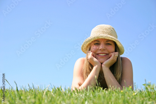 smiling woman smiling woman