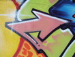 détail d'un graffiti