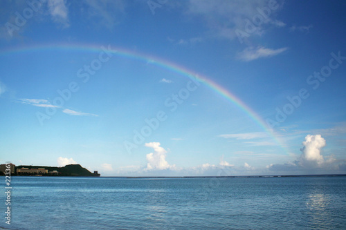 rainbow over guam