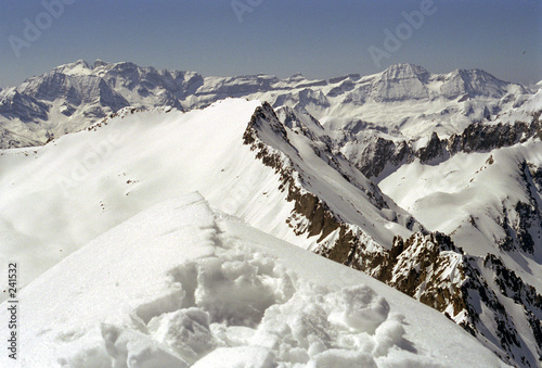 sur les crêtes d'ardiden