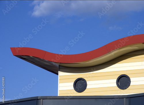 modern roof