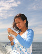 asian woman on the phone 4
