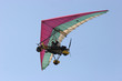 microlight in flight