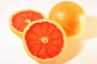 sliced grape fruit