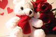 hearts and teddy