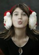 earmuff with santa claus