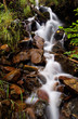 alpine waterfall