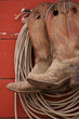 boots and rope boots and rope