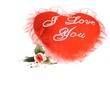 heart and rose