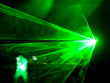 dj concert - laser on the stage