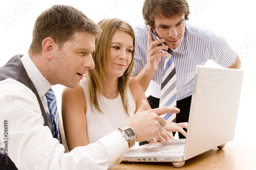 Photo: business team business team