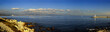 la baie de cagnes sur mer, côtes d'azur, france.