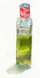 bouteille d'huile d'olive