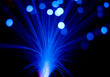 blue rays explosion