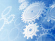 Illustration: mechanical background mechanical background