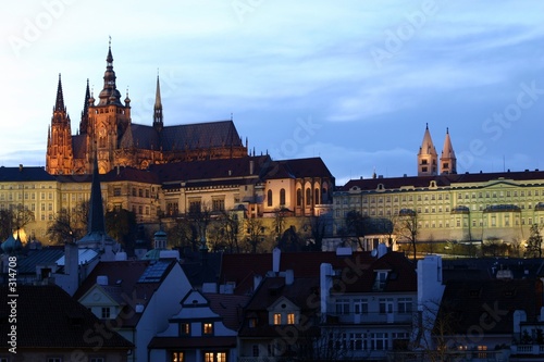 Prague Castle at Night Prague Castle at Night