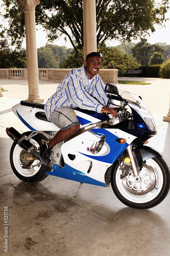 Photo: black biker motorcycle african american shades black biker motorcycle african american shades