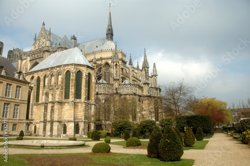 reims cathedral. france