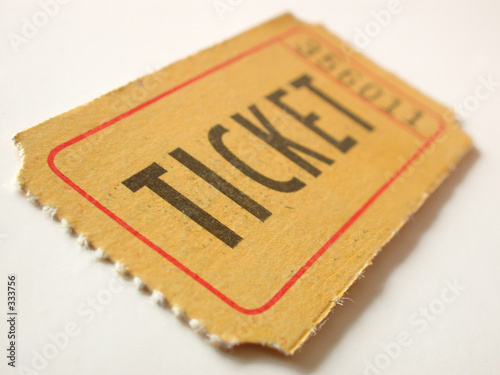 ticket stub