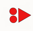 balisage vtt rouge droit