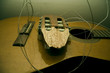 broken guitar