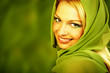 spa natural green woman.