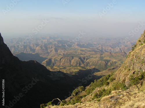 the never-ending simien mountains