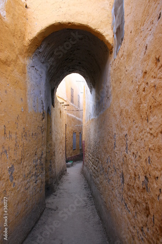 ruelle de village égyptien
