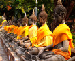 ayuthaya architecture style / thailand