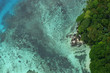 vue aérienne mahé seychelles