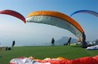 parapente au départ