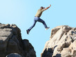 man jumping