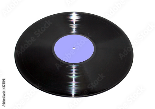 disque vinyl noir